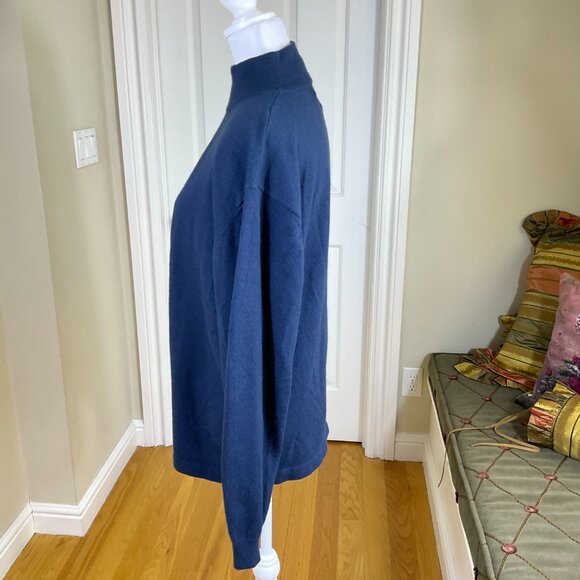 Bass Sweater Wool Blend Vintage Blue Men's (L) - Picture 2 of 8